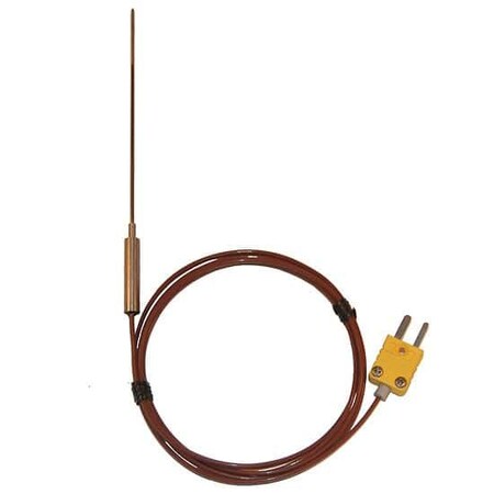 Digi-Sense Hypodermic Thermocouple, 4" L/0.063" Dia 08117-65